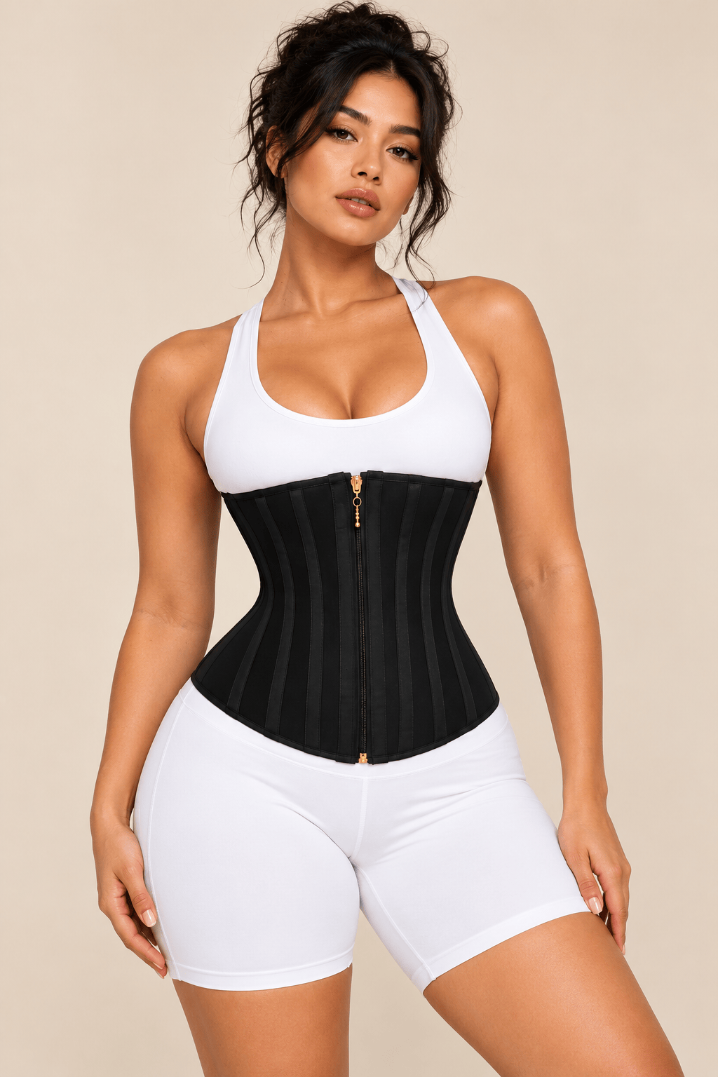 17 Steel-Boned Waist Cincher Corset Waist Trainer