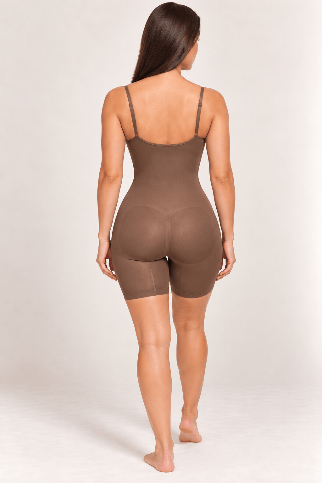 PowerSculpt™ Seamless Tummy Control Mid Thigh Shapewear Bodysuit