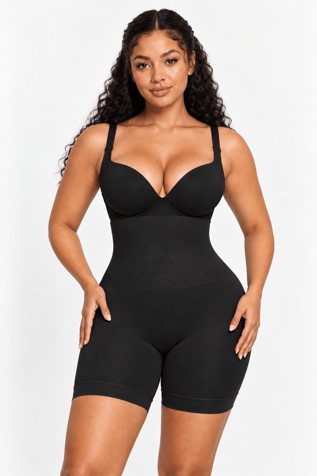 Pantalones cortos esculpidos y sin costuras de cintura alta Powersculpt®