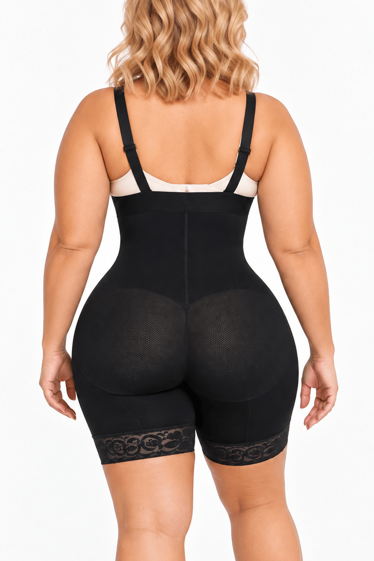 Luxxsculpt® Tummy Control Butt Lifter Body Shaper Faja with front hooks