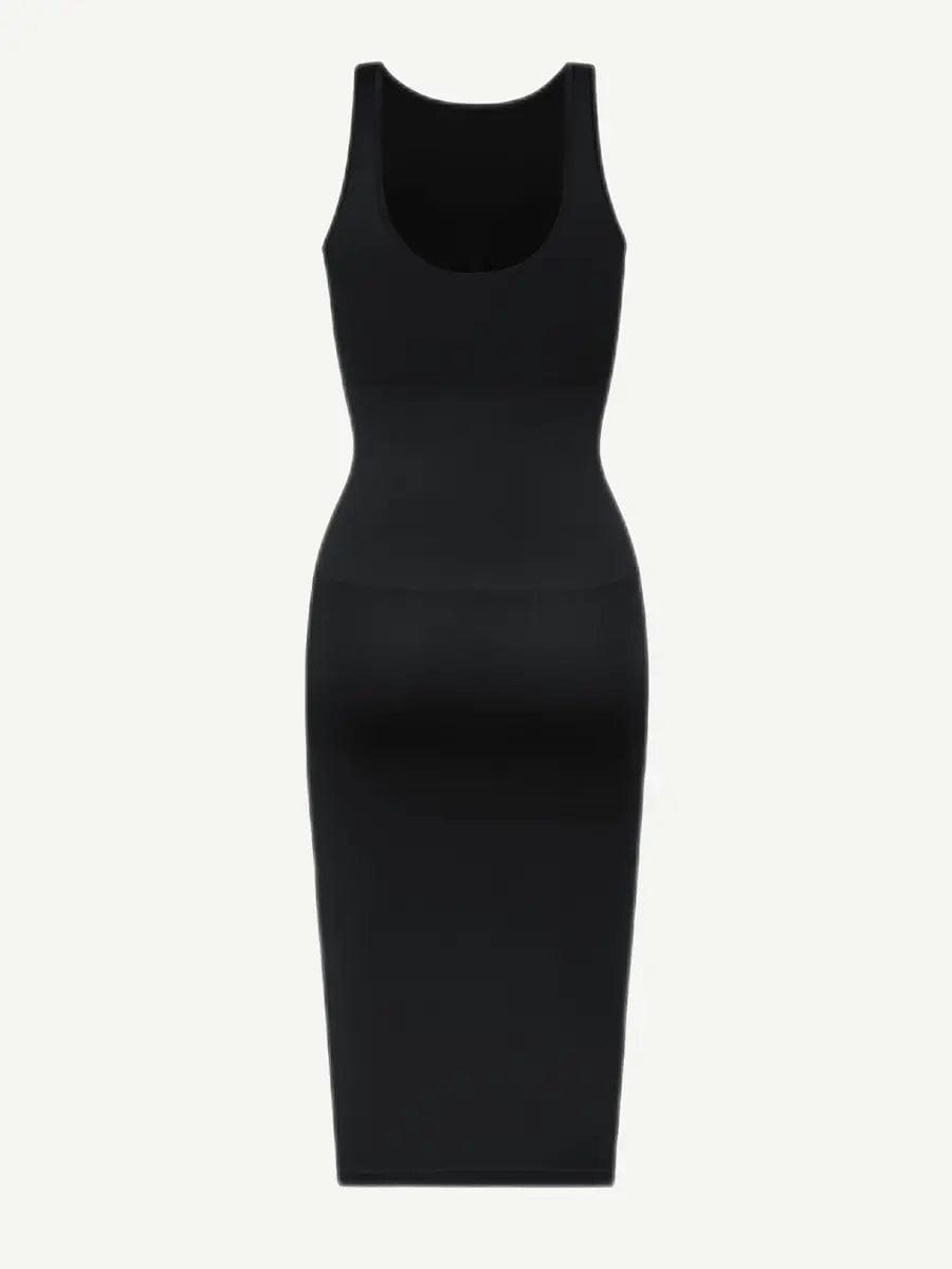 LuxxSculpt® Built-in 360° Eco seamless Backless Snatched midi maxi Dress luxxshapers