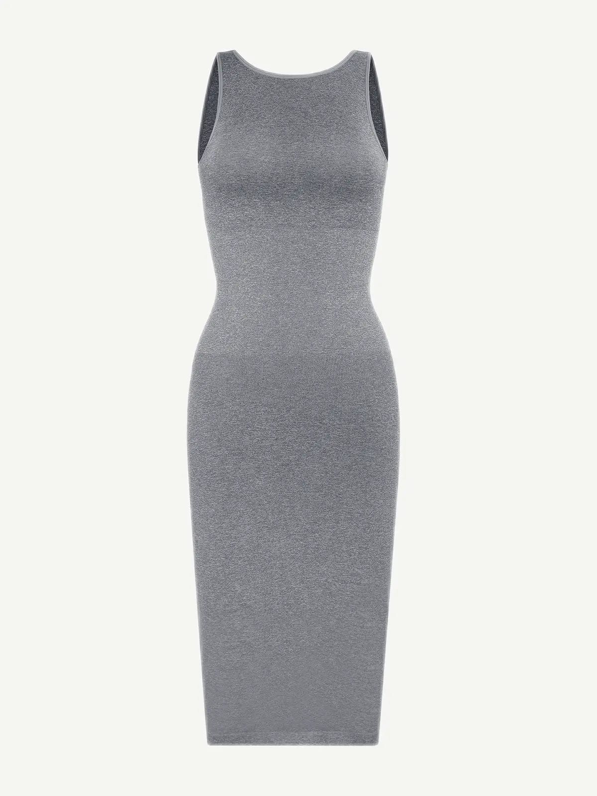 LuxxSculpt® Built-in 360° Eco seamless Backless Snatched midi maxi Dress luxxshapers
