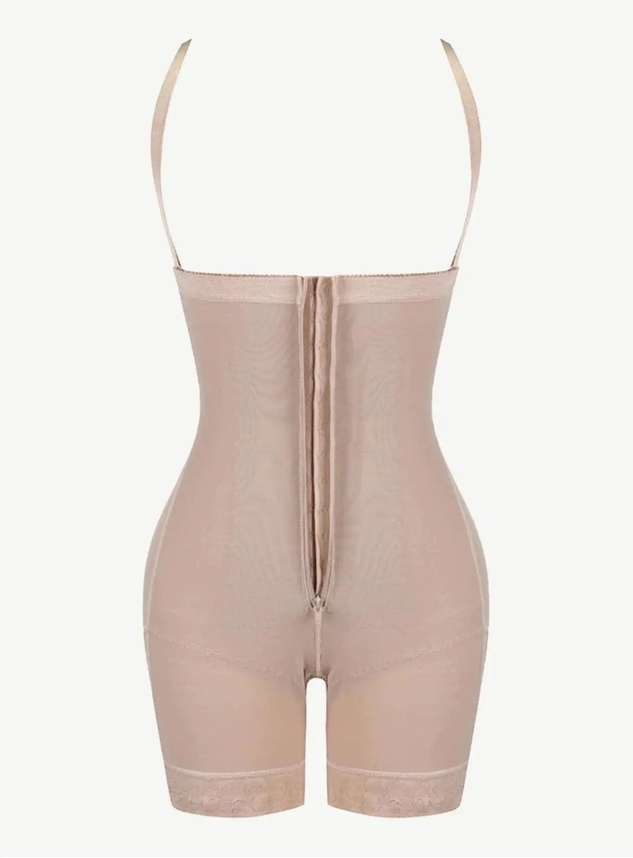 LuxxSlim® Firm Tummy Compression Bodysuit Shaper With Butt Lifter luxxshapers