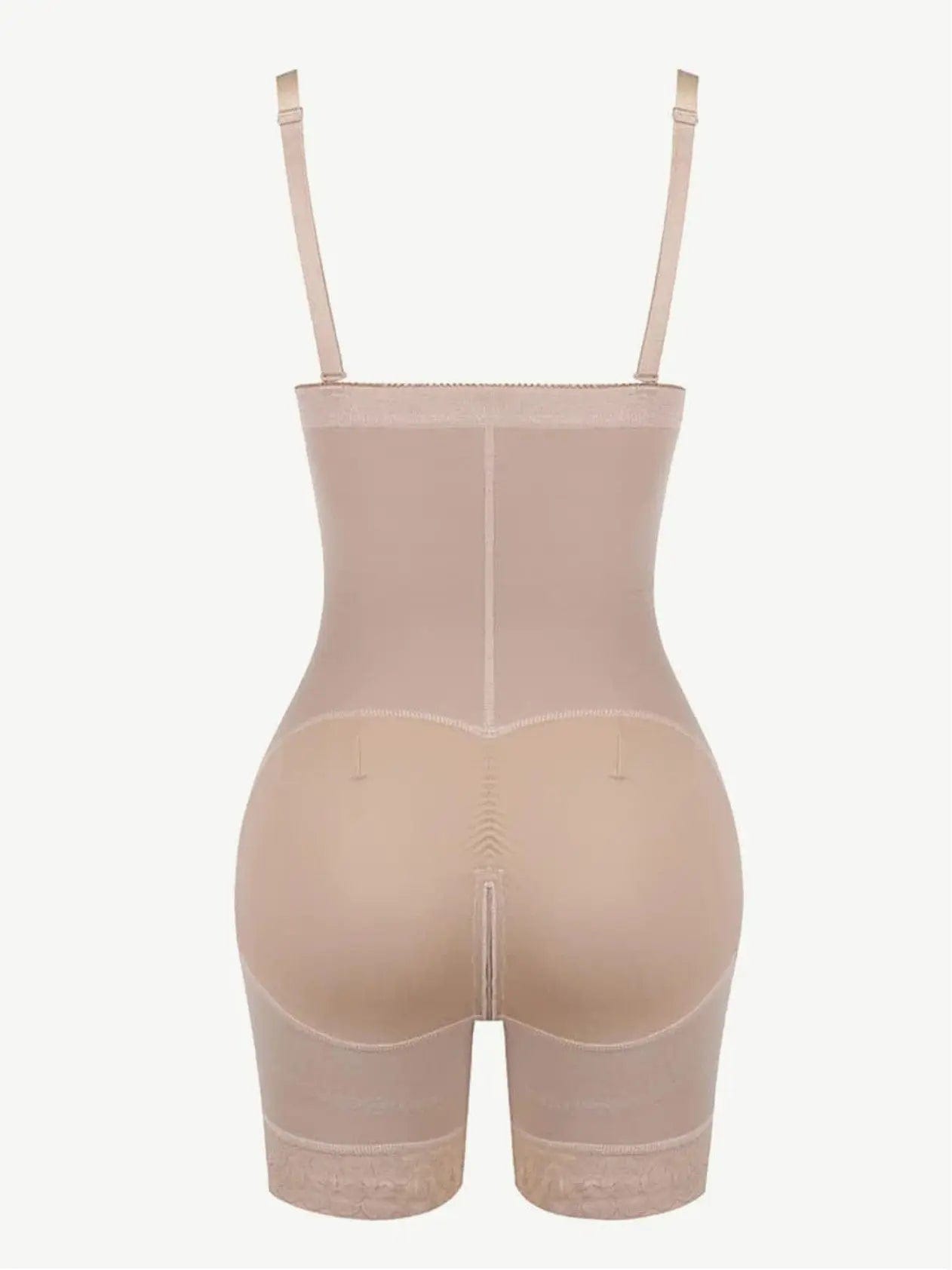 LuxxSlim® Firm Tummy Compression Bodysuit Shaper With Butt Lifter luxxshapers