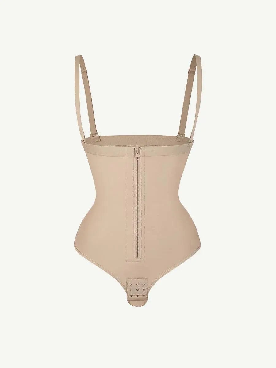 LuxxSlim® High-Waist Body Scultping Thong Shaper with Straps luxxshapers