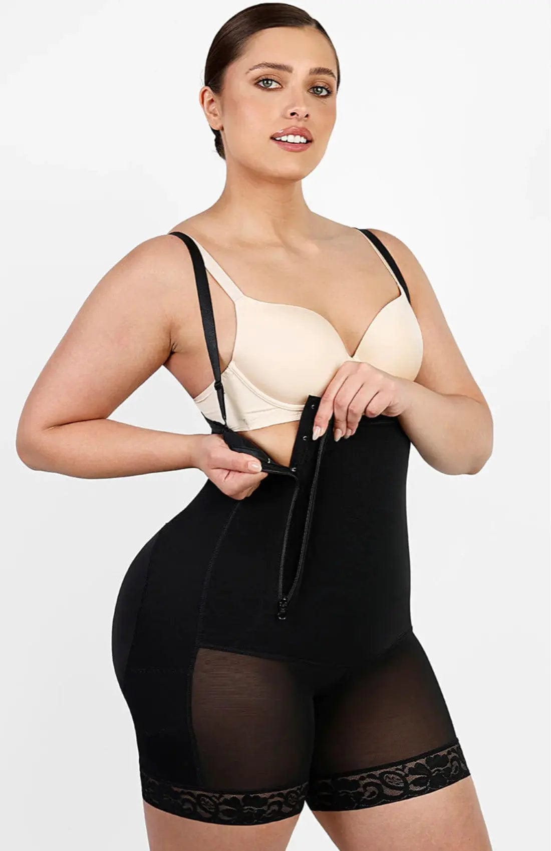 LuxxSlim® Postpartum Side Zipper Support Shaper Shorts luxxshapers
