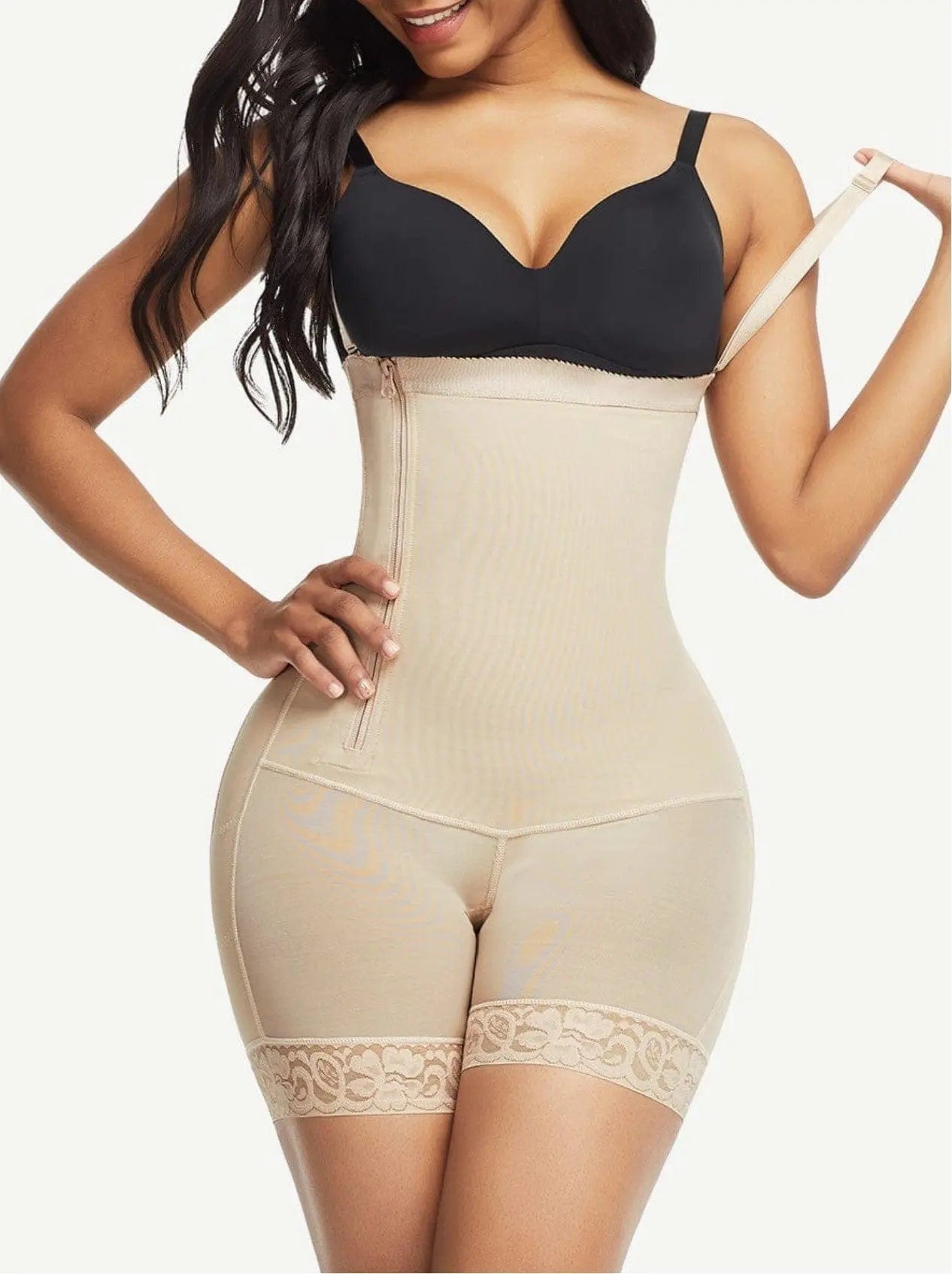LuxxSlim® Postpartum Side Zipper Support Shaper Shorts luxxshapers