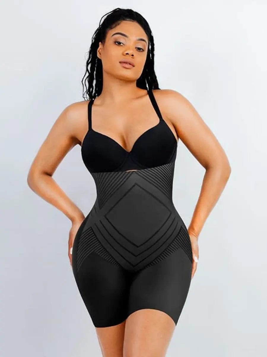 Luxxsculpt® High Waist Liquid Spandex Tummy Control Shaper Shorts luxxshapers