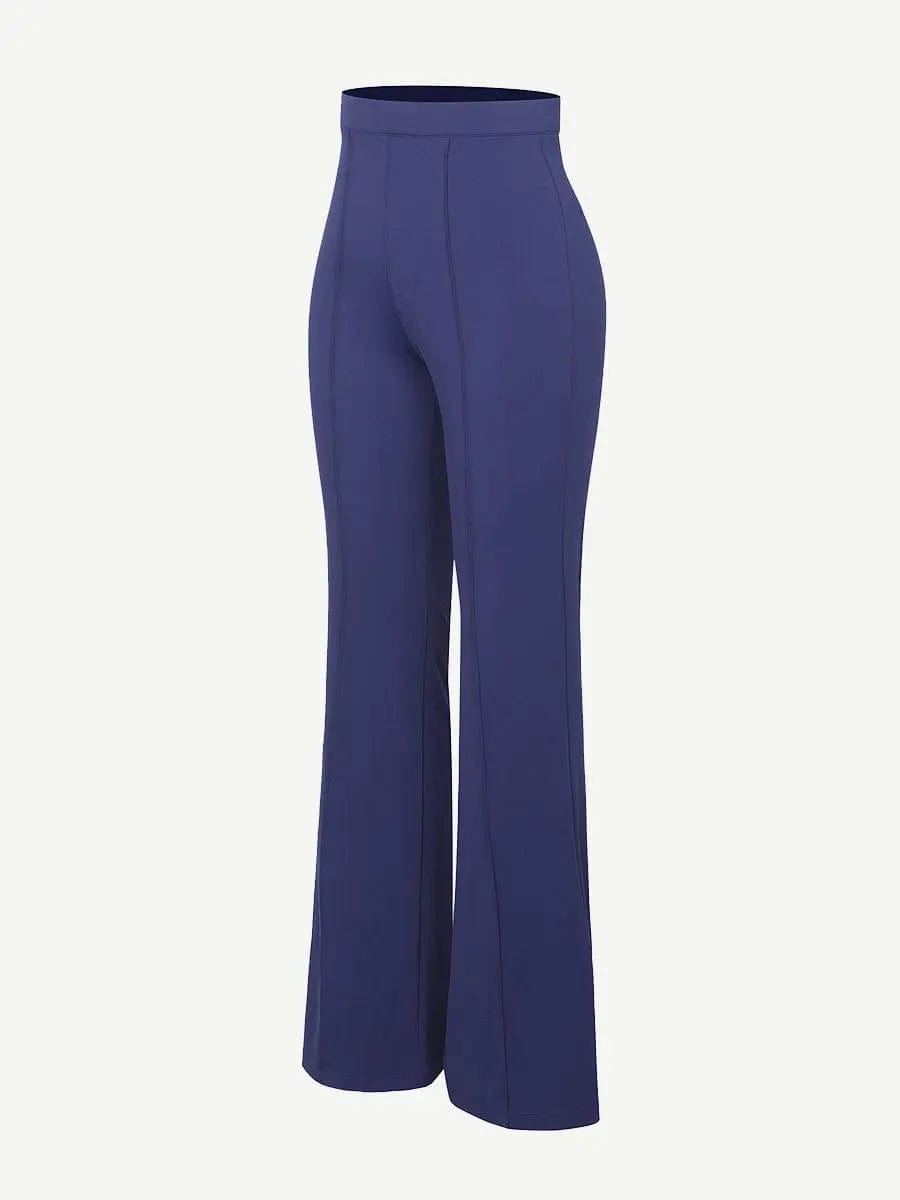 Luxxsculpt® High Waist Tummy control Shaping Mesh Flare Pants luxxshapers