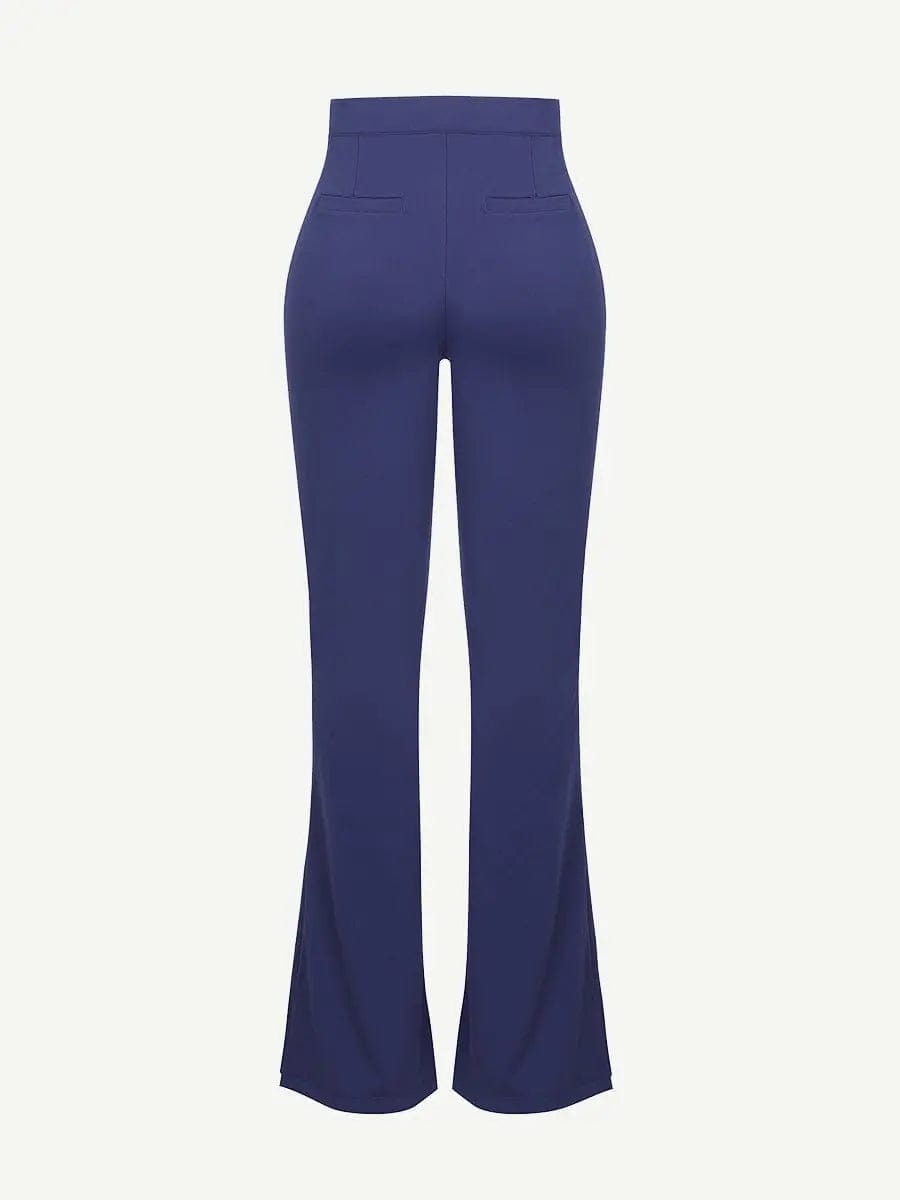 Luxxsculpt® High Waist Tummy control Shaping Mesh Flare Pants luxxshapers