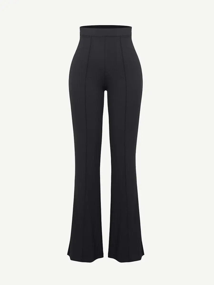 Luxxsculpt® High Waist Tummy control Shaping Mesh Flare Pants luxxshapers