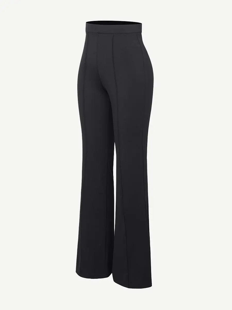 Luxxsculpt® High Waist Tummy control Shaping Mesh Flare Pants luxxshapers