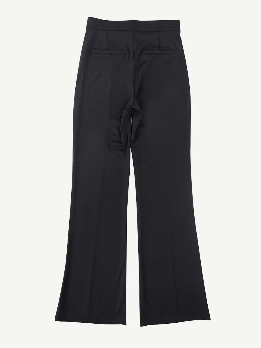 Luxxsculpt® High Waist Tummy control Shaping Mesh Flare Pants luxxshapers