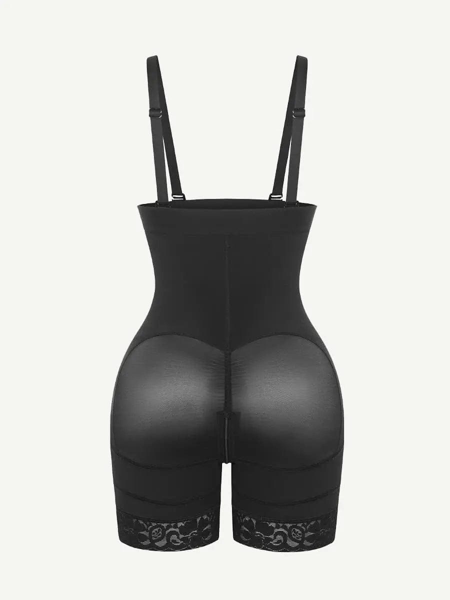 Luxxsculpt® Lace Firm Compression Latex Buttocks Lifting Shaper shorts luxxshapers