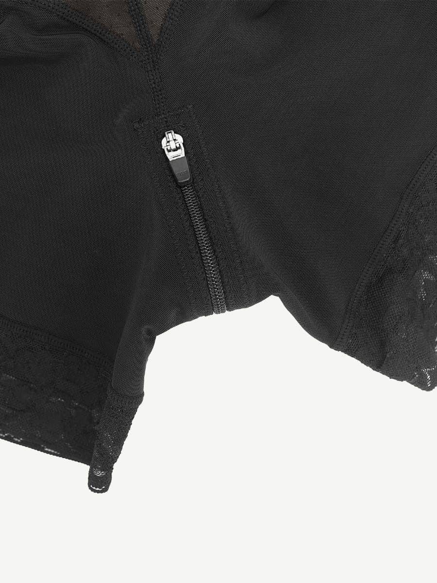 Luxxsculpt® Lace Firm Compression Latex Buttocks Lifting Shaper shorts luxxshapers