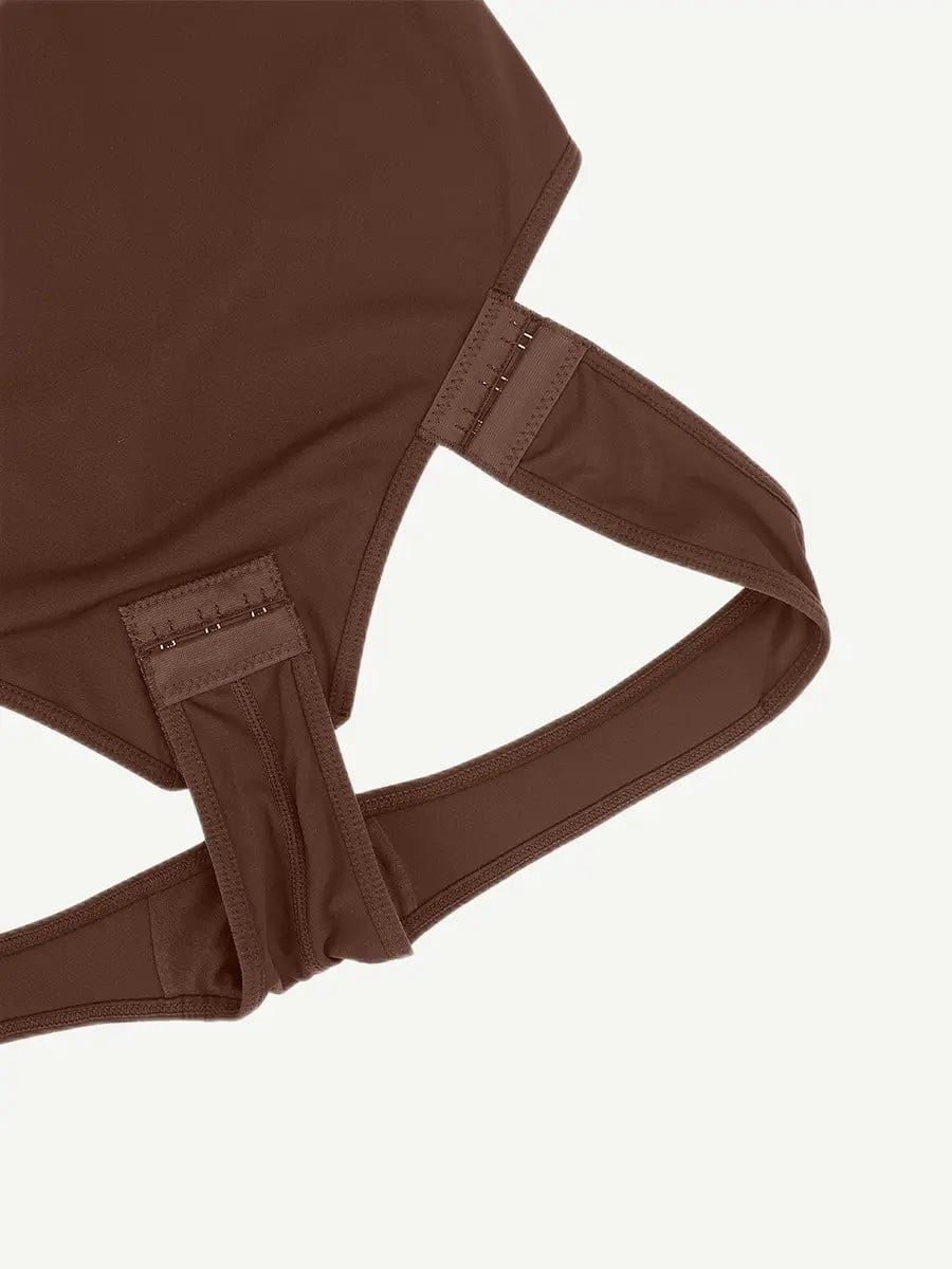 Luxxsculpt® Scoop Neck Butt Lifting Shapewear Thong Bodysuit luxxshapers