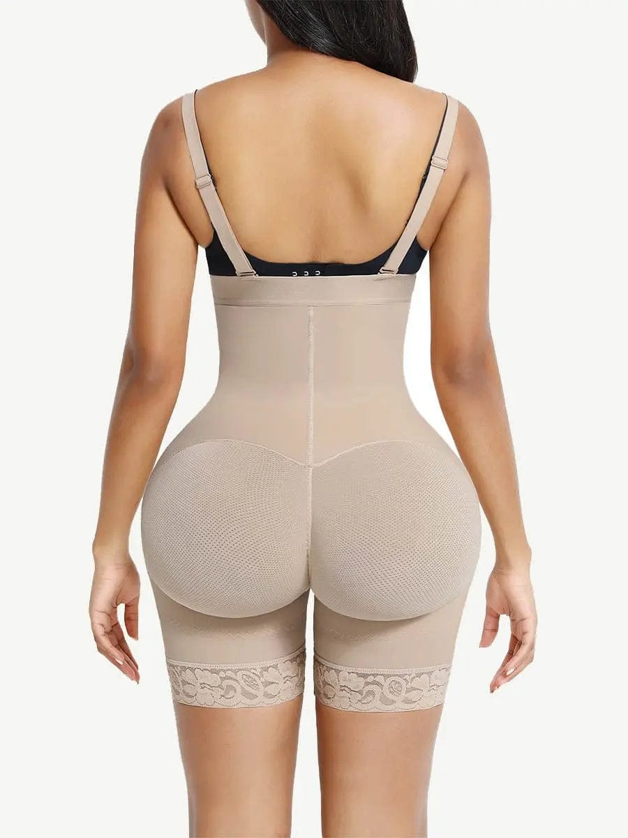 Luxxsculpt® Tummy Control Butt Lifter Body Shaper Faja with front hooks luxxshapers
