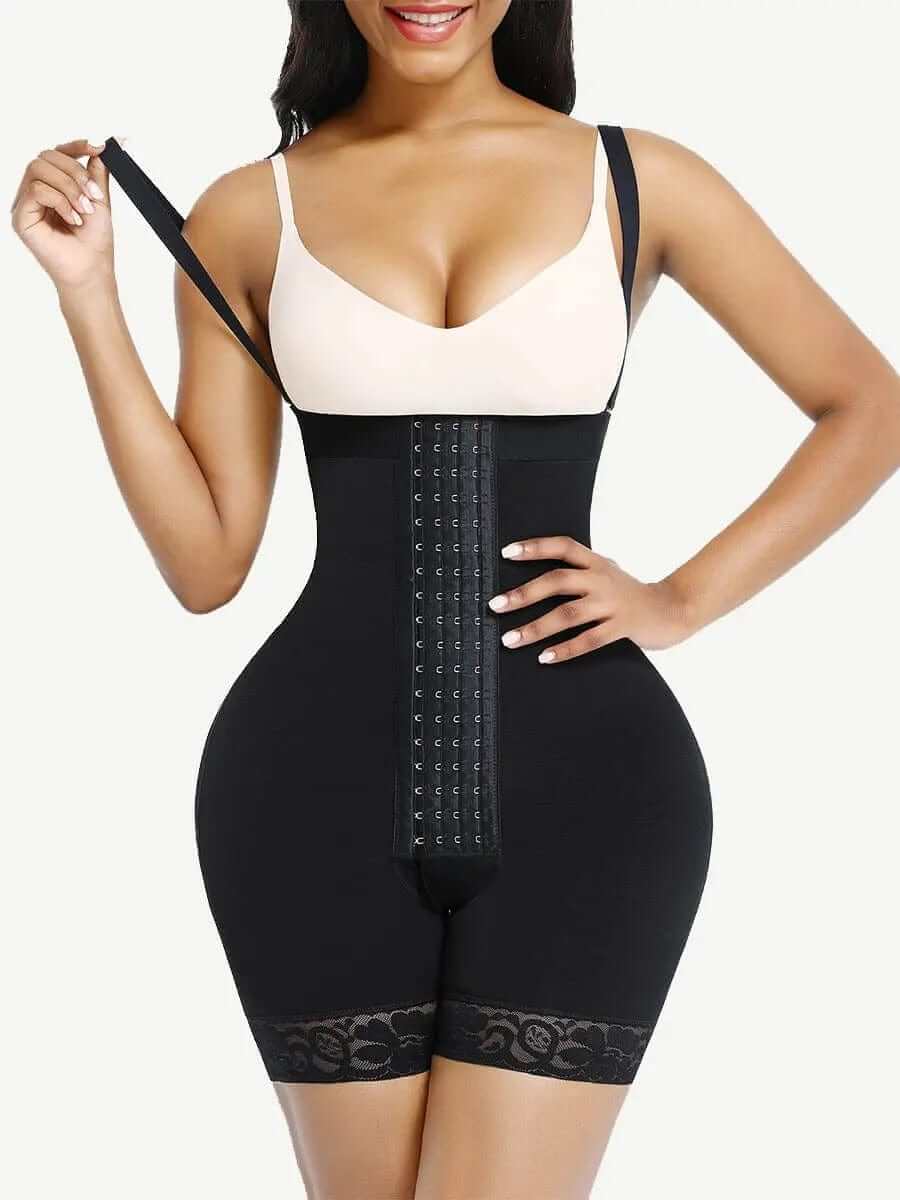 Luxxsculpt® Tummy Control Butt Lifter Body Shaper Faja with front hooks luxxshapers