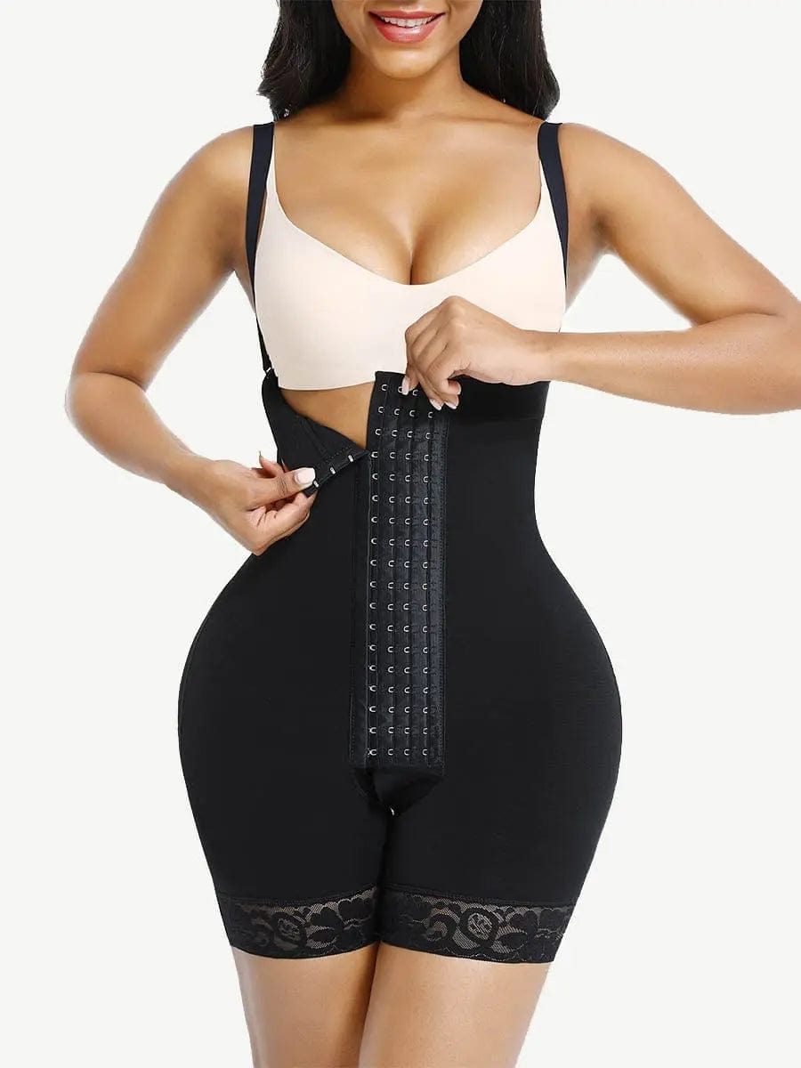 Luxxsculpt® Tummy Control Butt Lifter Body Shaper Faja with front hooks luxxshapers