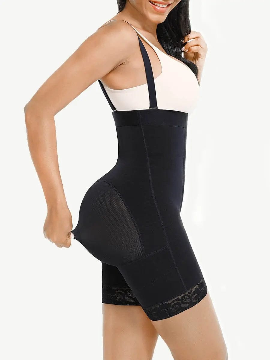 Luxxsculpt® Tummy Control Butt Lifter Body Shaper Faja with front hooks luxxshapers