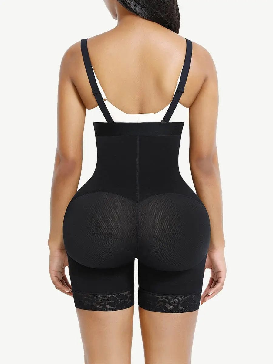 Luxxsculpt® Tummy Control Butt Lifter Body Shaper Faja with front hooks luxxshapers