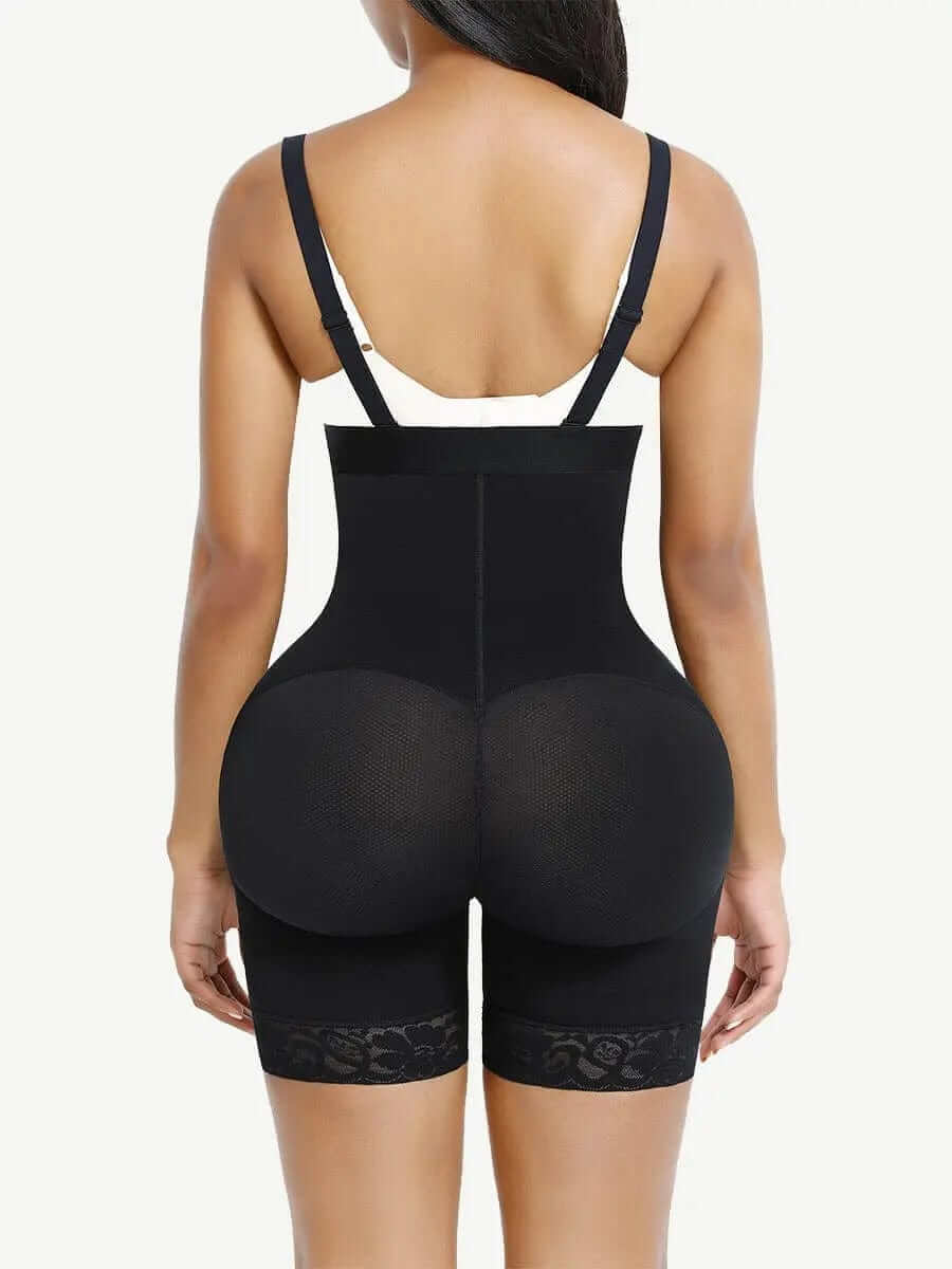 Luxxsculpt® Tummy Control Butt Lifter Body Shaper Faja with front hooks luxxshapers