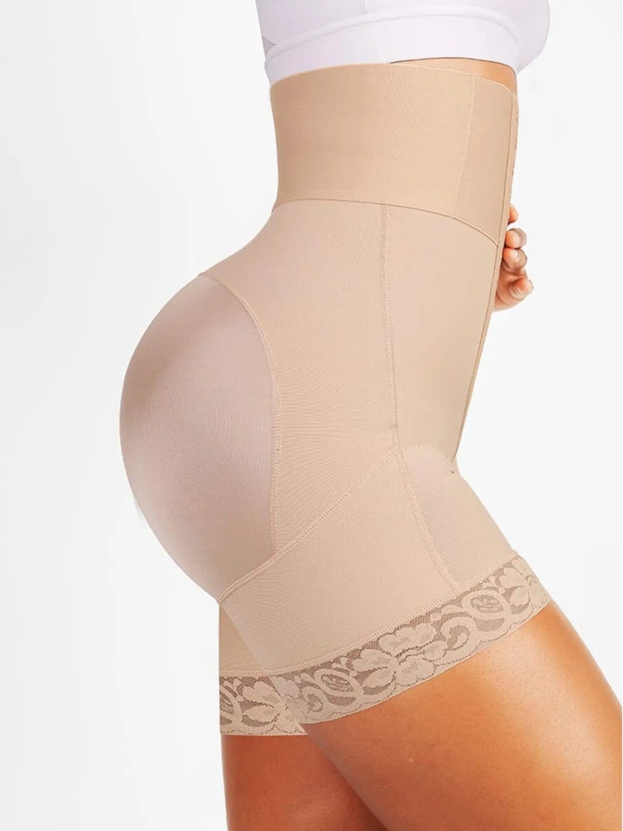 Luxxslim® Boned Sculpt High Waist Tummy Control Shorts luxxshapers