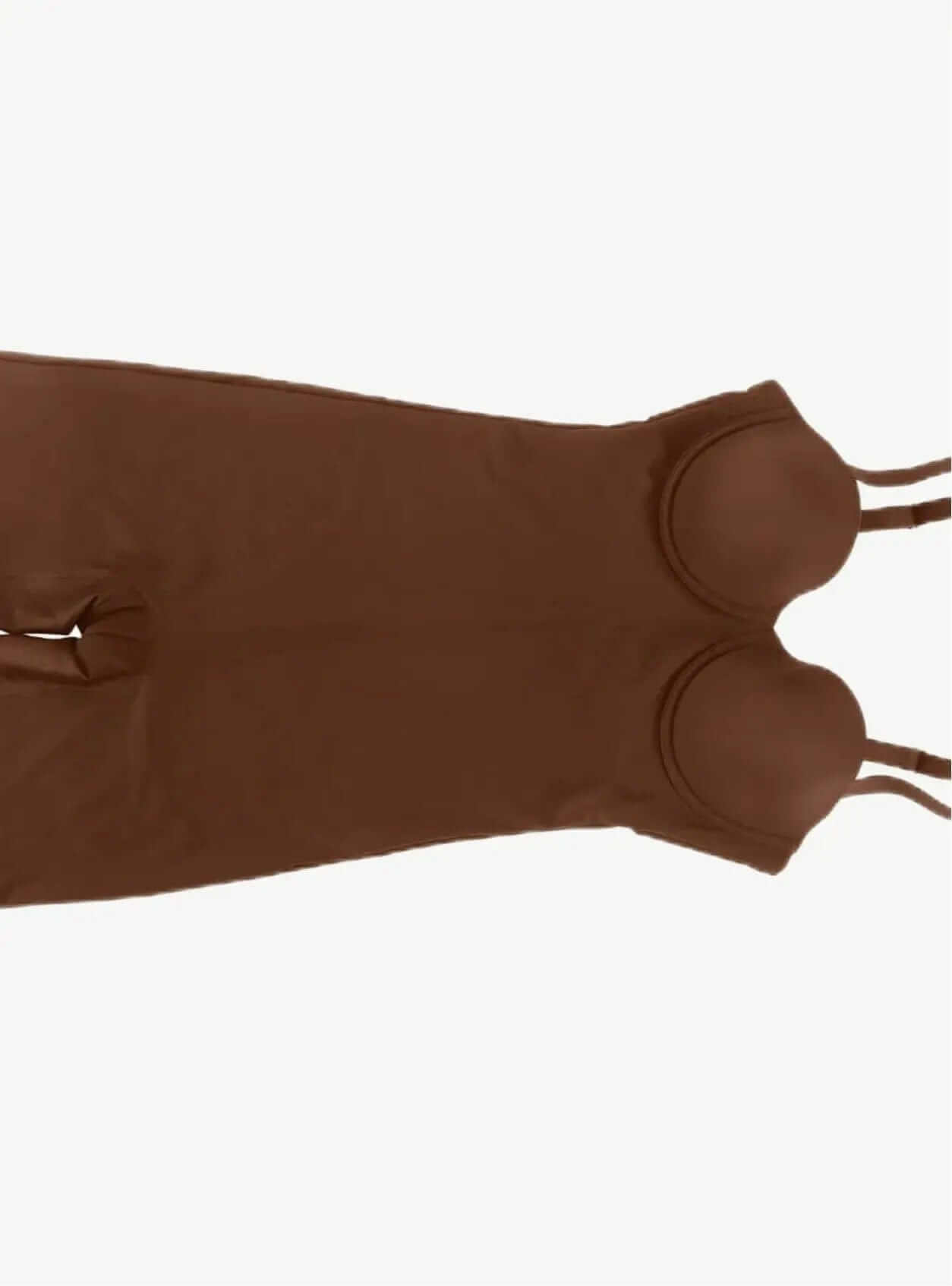 Luxxslim® Fancy Cupped Mid Thigh Shaping Bodysuit - luxxshapers