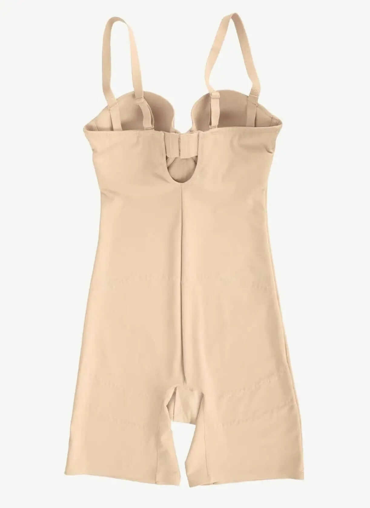 Luxxslim® Fancy Cupped Mid Thigh Shaping Bodysuit - luxxshapers