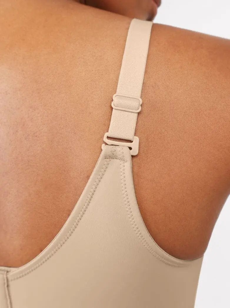 PowerSculpt® Adjustable Deep Cut Wireless Push Up Shaper Bra luxxshapers