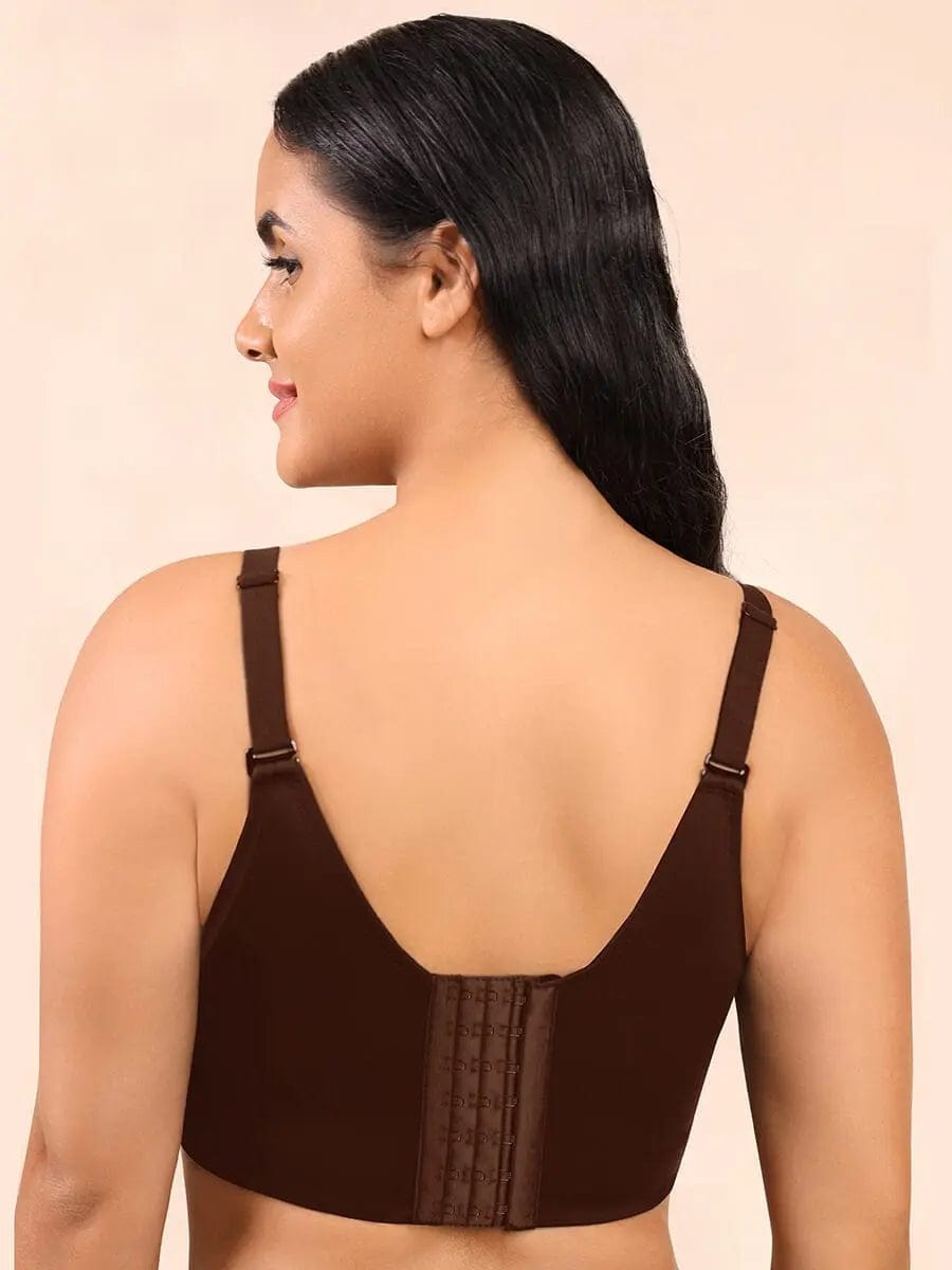 PowerSculpt® Adjustable Deep Cut Wireless Push Up Shaper Bra luxxshapers