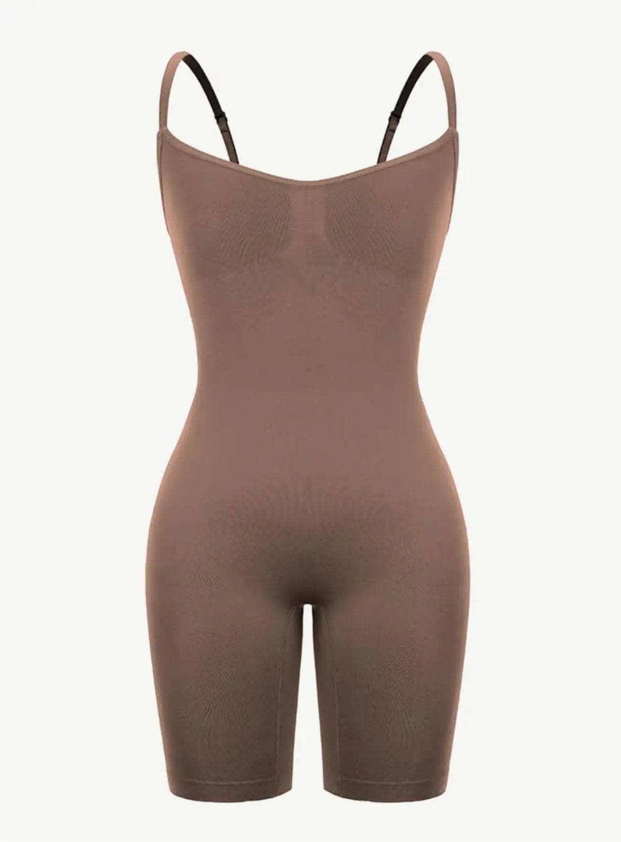 PowerSculpt™ Seamless Tummy Control Mid Thigh Shapewear Bodysuit luxxshapers