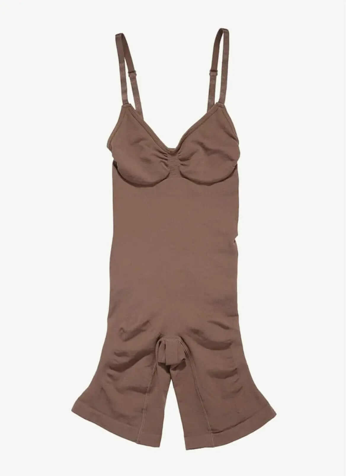 PowerSculpt™ Seamless Tummy Control Mid Thigh Shapewear Bodysuit luxxshapers