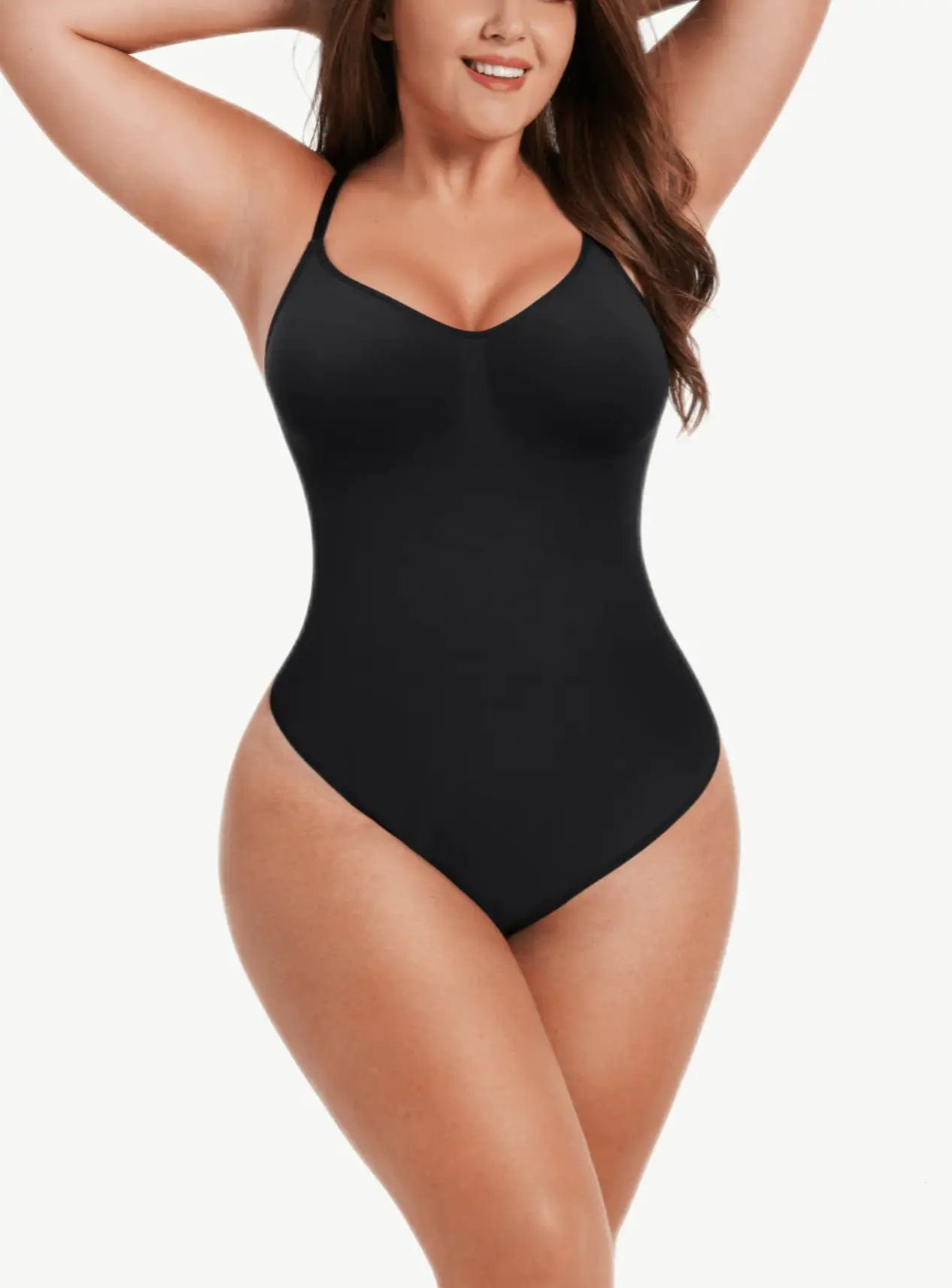PowerSculpt™ Seamless Tummy Control Thong Bodysuit shapewear luxxshapers