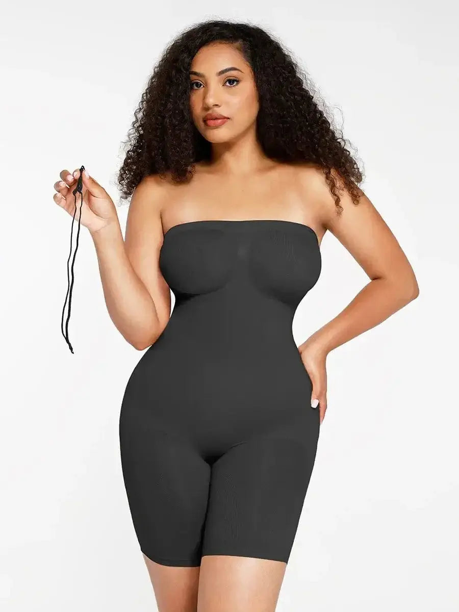 Powersculpt Seamless Strapless Shapewear Bodysuit - luxxshapers