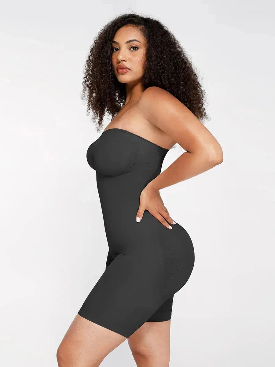 Powersculpt Seamless Strapless Shapewear Bodysuit - luxxshapers
