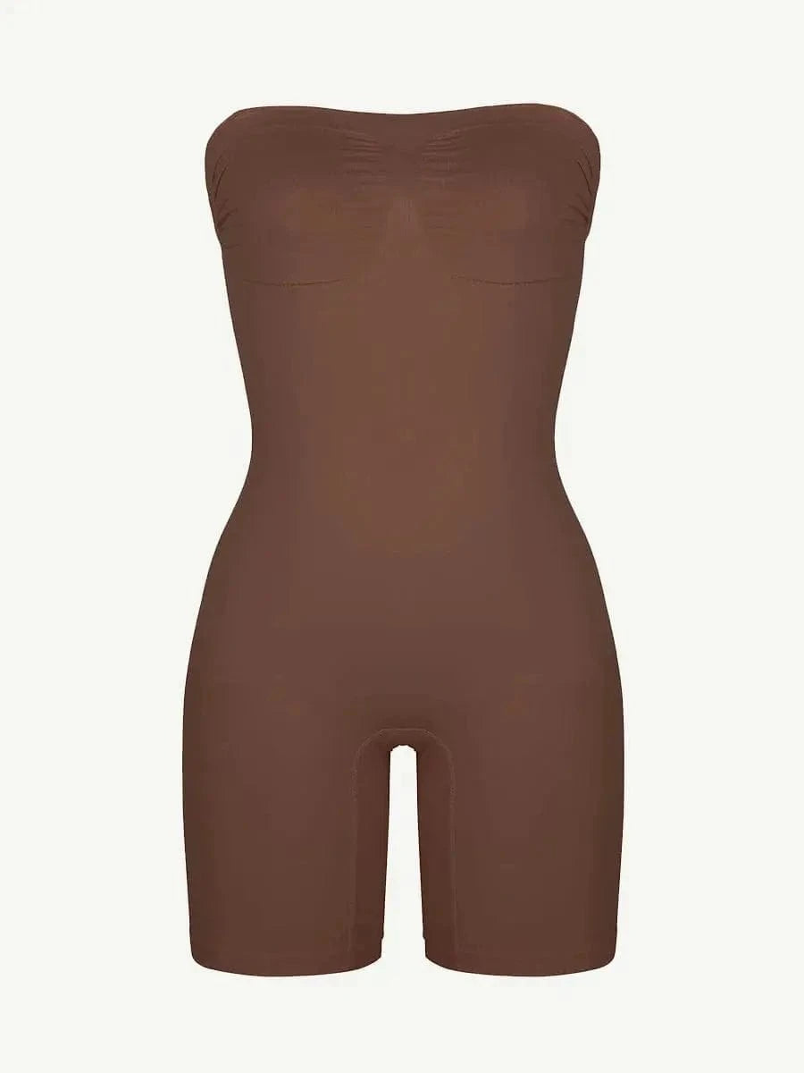Powersculpt Seamless Strapless Shapewear Bodysuit - luxxshapers