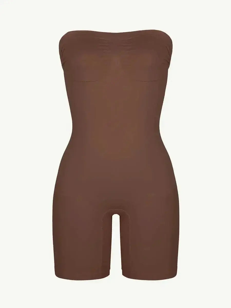 Powersculpt Seamless Strapless Shapewear Bodysuit - luxxshapers