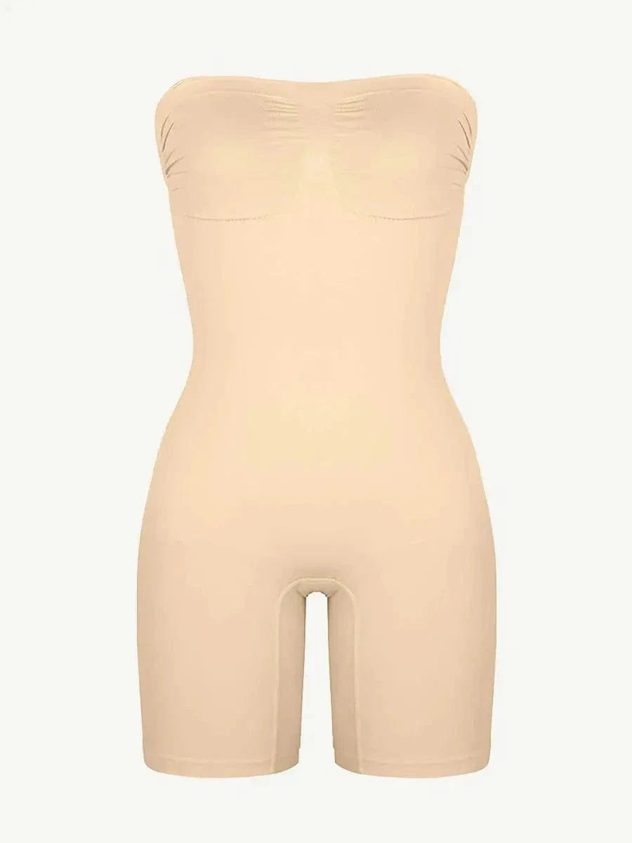 Powersculpt Seamless Strapless Shapewear Bodysuit - luxxshapers