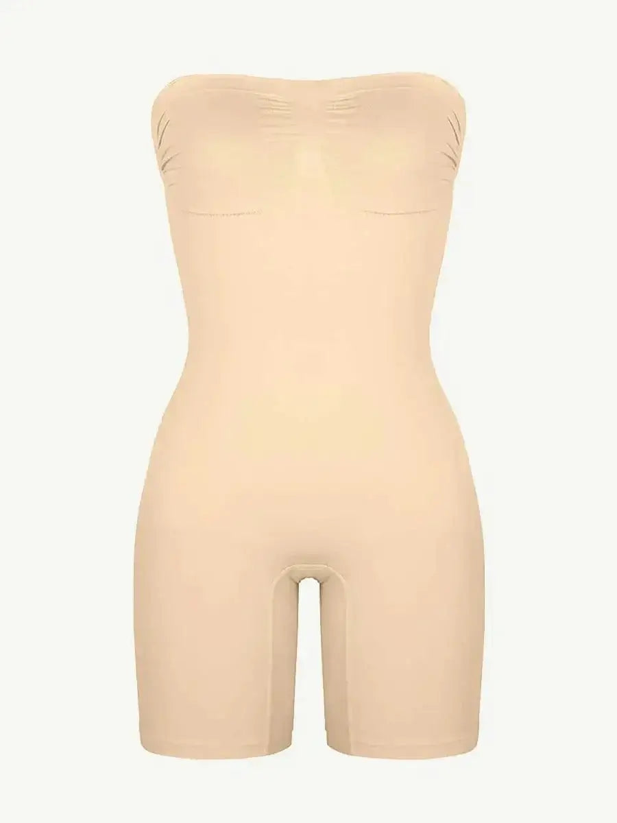 Powersculpt Seamless Strapless Shapewear Bodysuit - luxxshapers