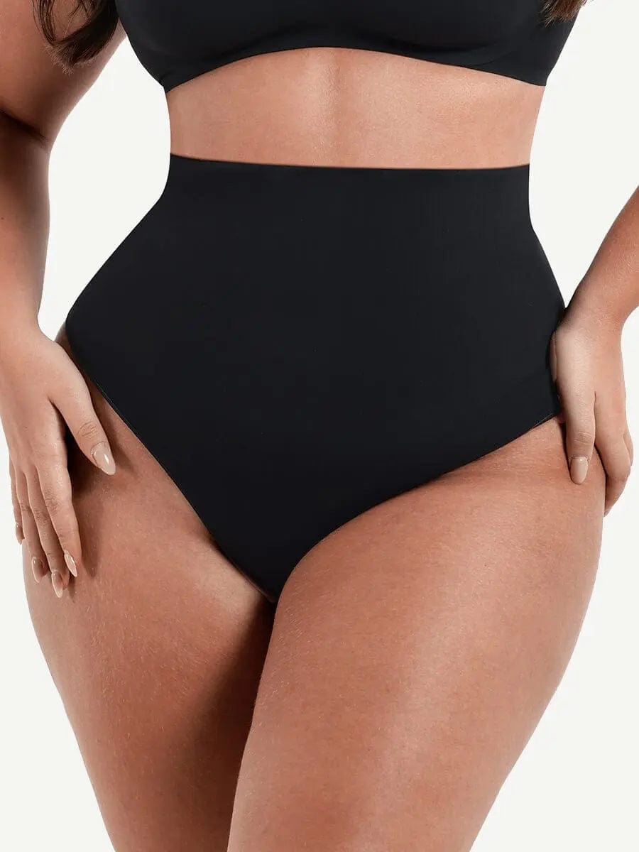 Powersculpt® High Waisted Seamless Tummy control Shaping Underwear Thong luxxshapers
