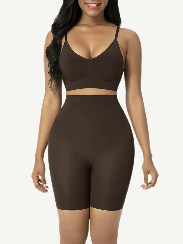 Powersculpt® High Waisted Tummy Control Sculpting Butt Lift Shaper Shorts luxxshapers
