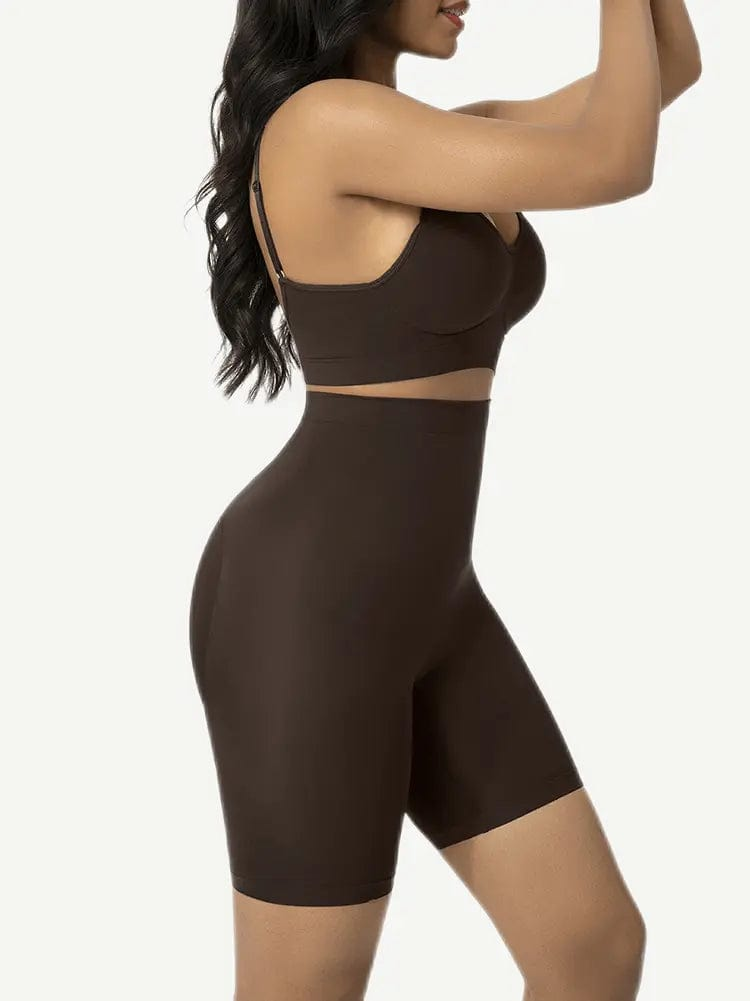 Powersculpt® High Waisted Tummy Control Sculpting Butt Lift Shaper Shorts luxxshapers
