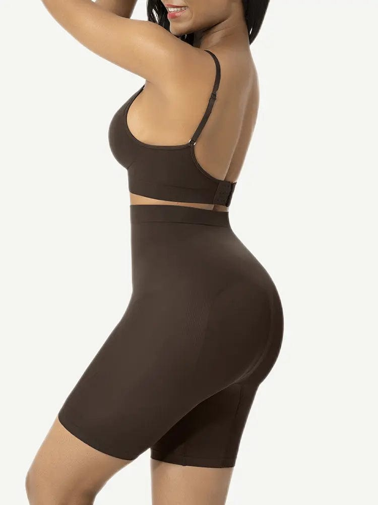 Powersculpt® High Waisted Tummy Control Sculpting Butt Lift Shaper Shorts luxxshapers