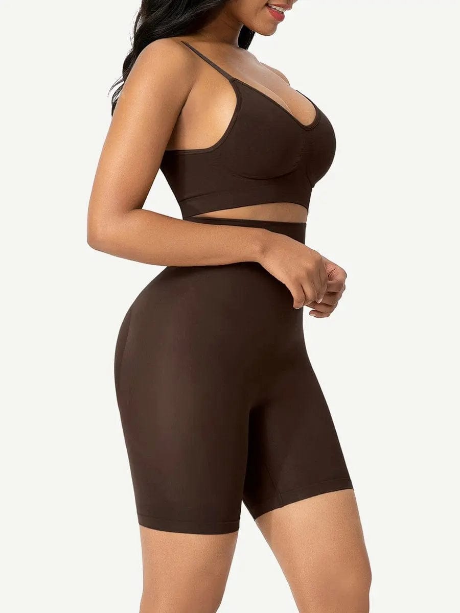 Powersculpt® High Waisted Tummy Control Sculpting Butt Lift Shaper Shorts luxxshapers