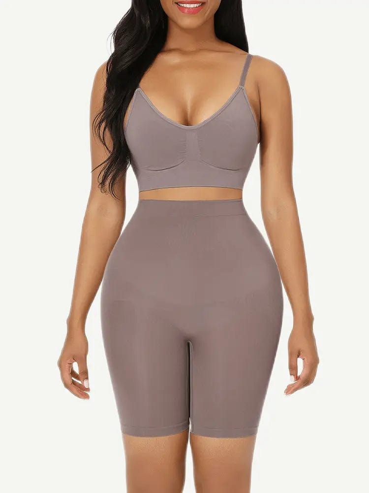 Powersculpt® High Waisted Tummy Control Sculpting Butt Lift Shaper Shorts luxxshapers
