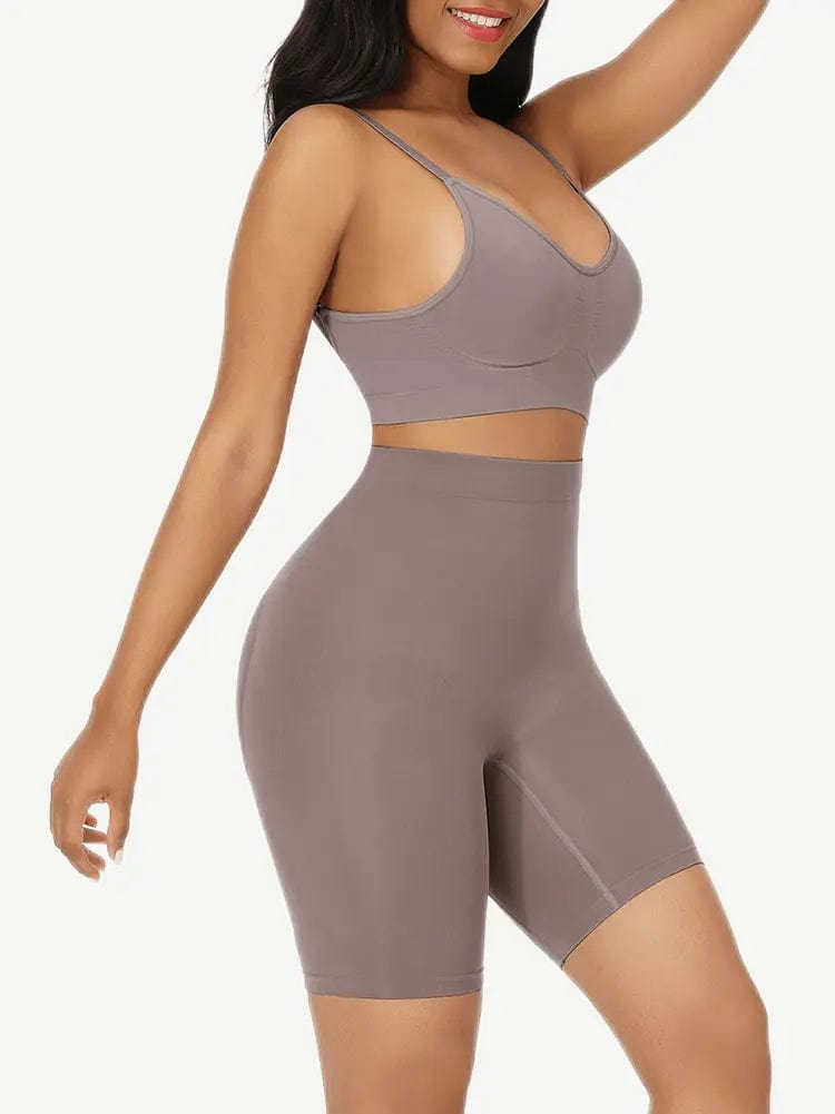 Powersculpt® High Waisted Tummy Control Sculpting Butt Lift Shaper Shorts luxxshapers