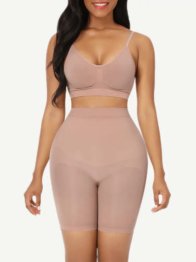 Powersculpt® High Waisted Tummy Control Sculpting Butt Lift Shaper Shorts luxxshapers