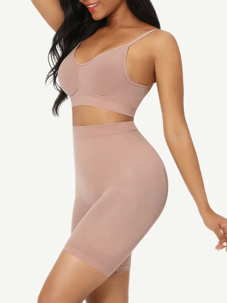 Powersculpt® High Waisted Tummy Control Sculpting Butt Lift Shaper Shorts luxxshapers