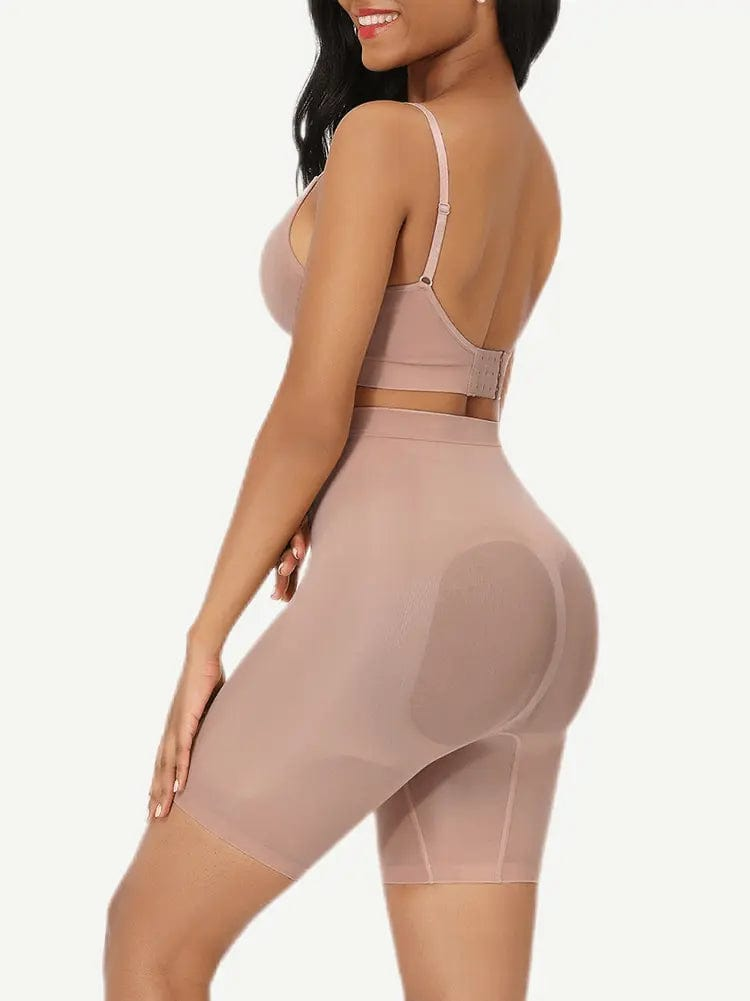 Powersculpt® High Waisted Tummy Control Sculpting Butt Lift Shaper Shorts luxxshapers